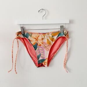 Roxy Floral Bikini Bottoms Size M